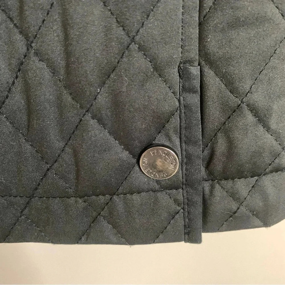 Pendleton Quilted Equestrian Black  Jacket with Plaid Lining S - Picture 7 of 12